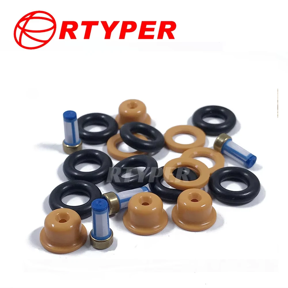 4Set 35310-23010 Fuel Injector Repair Kit for Audi A4 S4 TT,Golf,Passat,Buick,Ford,Hyundai Elantra Tiburon