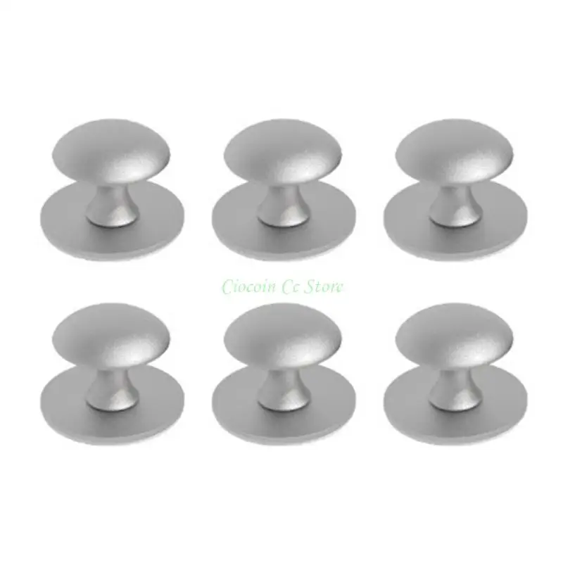 X90F 6PCS Reusable Cabinets Handles Waterproof Metal Pulls set Quick Installation for Bathroom Furniture Shower door Mirrors