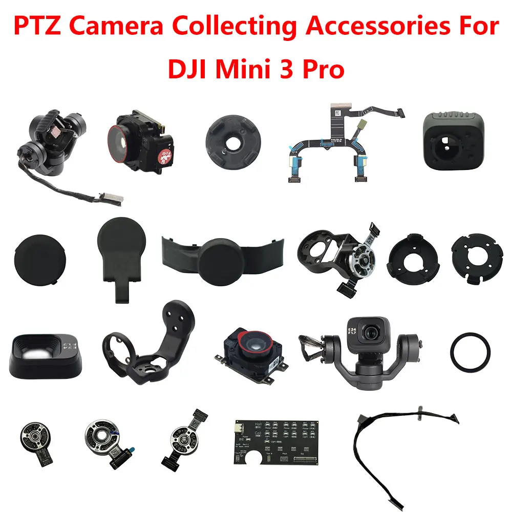 

Original DJI Mini 3 Pro Drone Roll Arm Bracket Gimbal Motor PTZ Camera Cable Signal Line Gimbal Repair Accessory For Mini 3 Pro