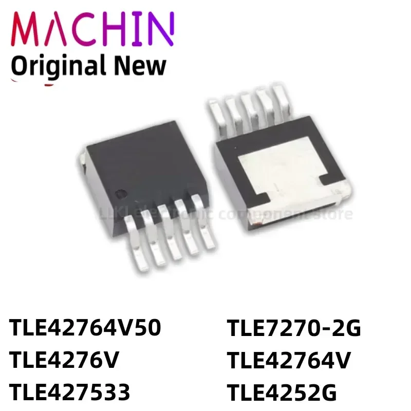 1pcs TLE42764V50 TLE4276V TLE427533 TLE7270-2G TLE42764V TLE4252G TO263-5 MOS FET TO-263-5.