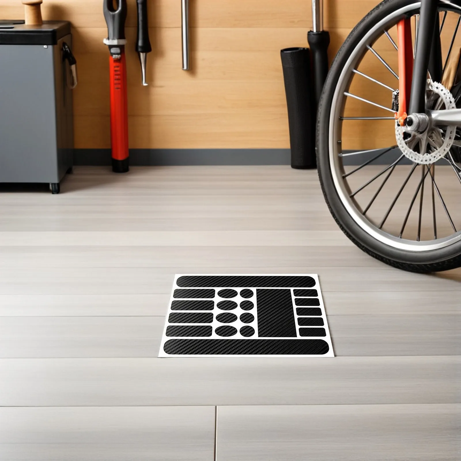 

Carbon Protector Set For Bike Bicycle Scratch Resistant Vinyl Chainstay Guard Stickers Riding Protection