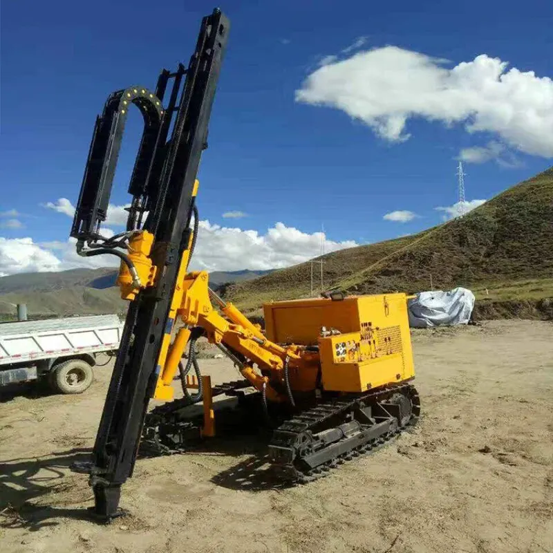 Crawler Hydraulic Down The Hole Bore Drilling Machine DTH Drilling Rig