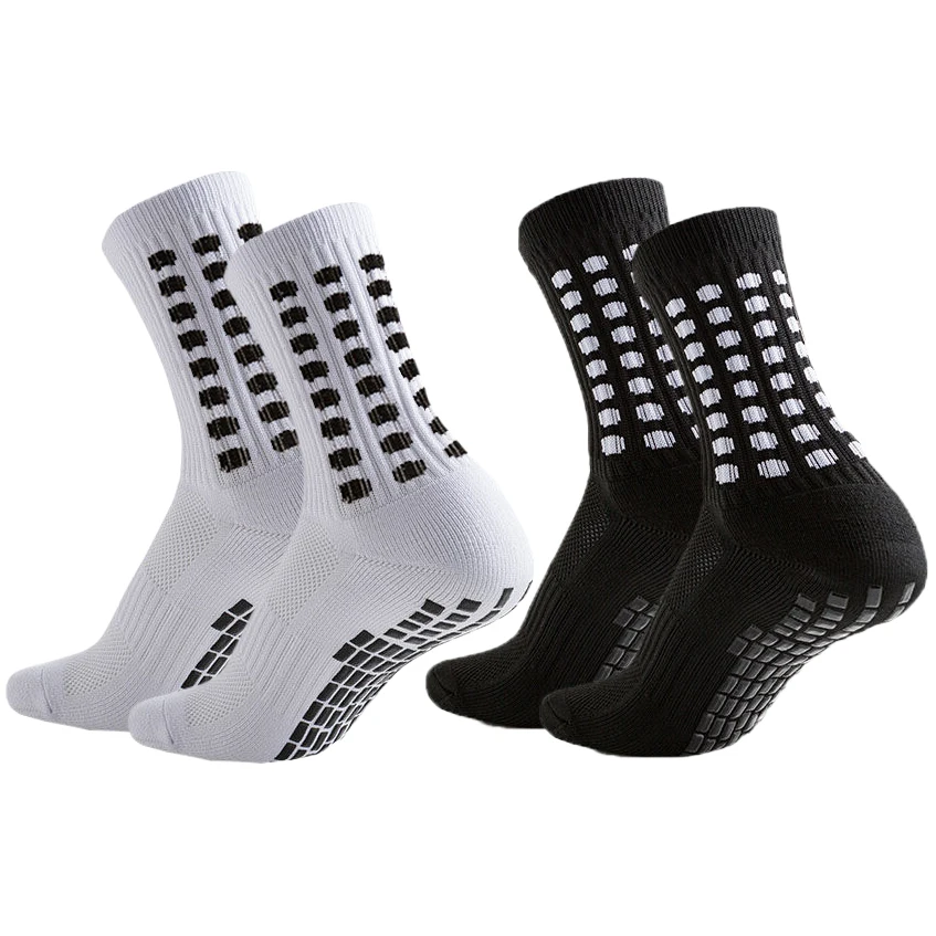 

6/10/20Pairs Men Women Towel Bottom Socks Non Slip Grip Athletic Professional Breathable Shockproof for Football Basketball
