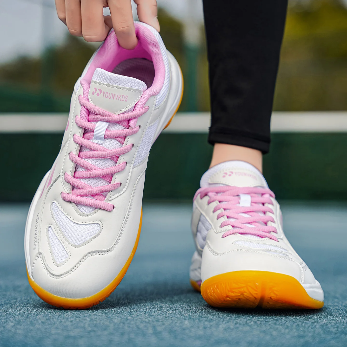 Badminton Shoes Handball Training Volleyball Shoes Non-slip Table Tennis Outdoor Wear Resistant Golf Brand Sneakers