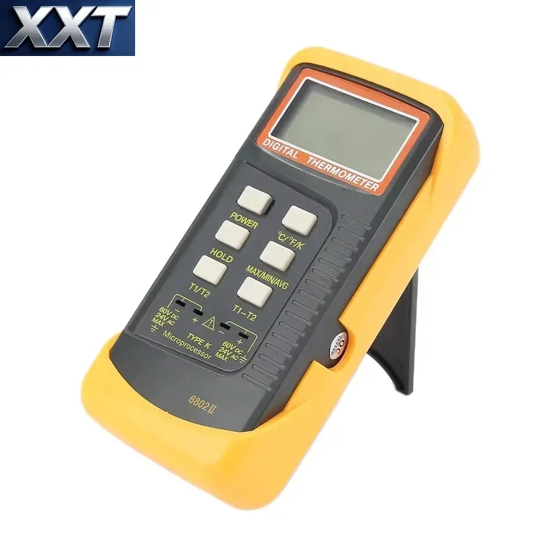 XXT Dual 2 Channel Thermocouple Probe Digital Thermometer K