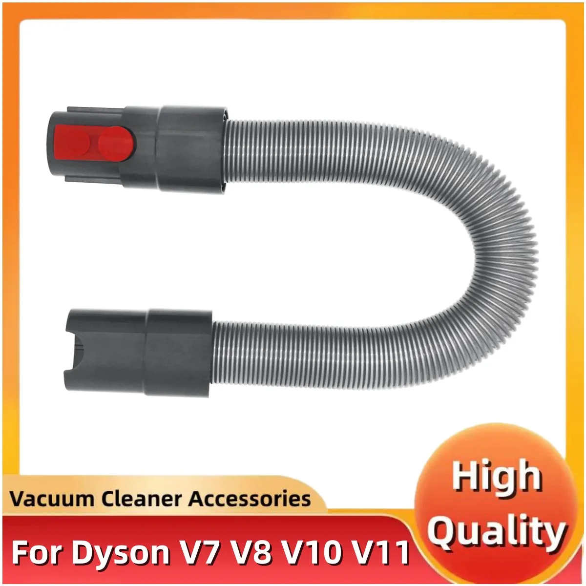 Flexible Extension Hose Replacement for Dyson V7 V8 V10 V11 V15 Absolute Torque Drive Animal Trigger Cordless Vacuum Cleaner