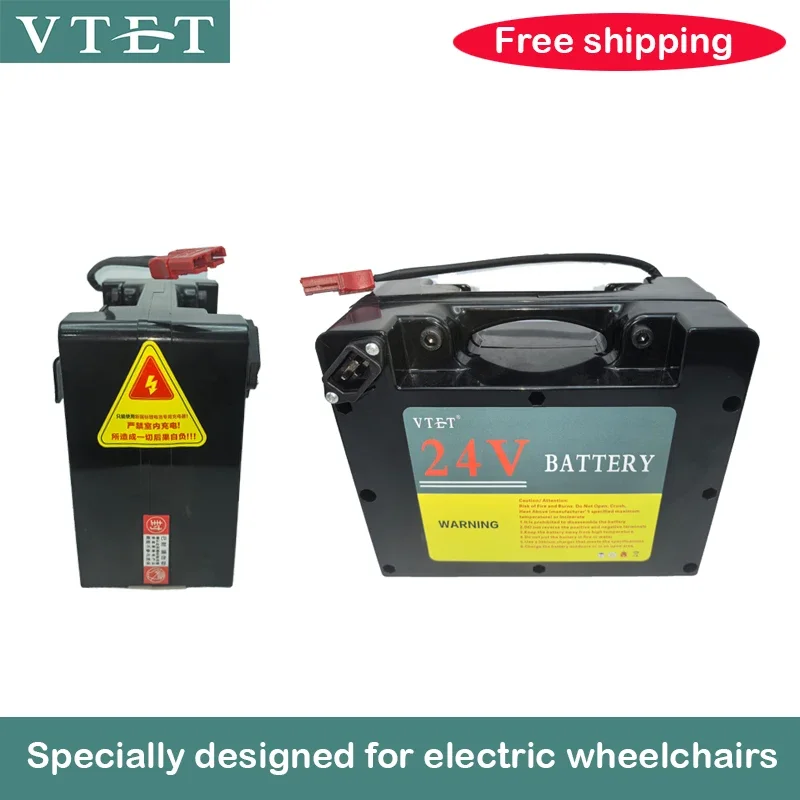 2025 24V12AH/24Ah Electric Wheelchair Universal Portable Battery Brand New Genuine, Long-lasting, Safe and Reliable Battery Pack