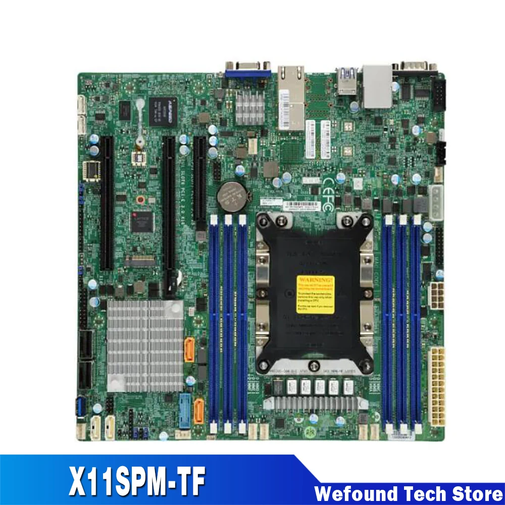 For Supermicro MicroATX Motherboard Xeon Scalable Processors LGA-3647 DDR4 X11SPM-TF