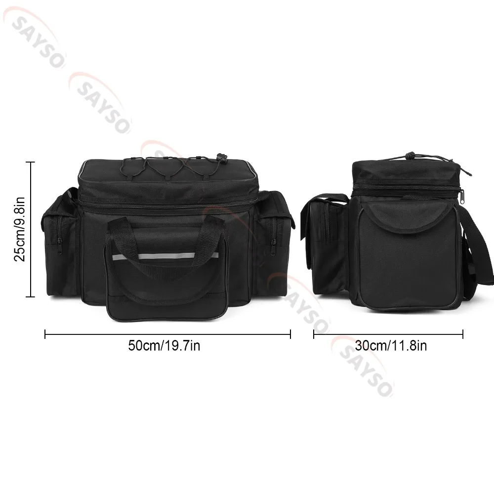 Neue Große Angelzubehörtasche Wasserdichte Angelausrüstung Aufbewahrungstasche Outdoor Reise Jagd Schultertasche – Detail 2