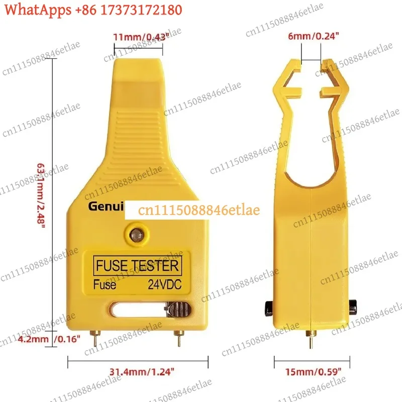 k3 Multi-Functional Blade Fuse Tester Puller with Test Light Circuit Removal Tool