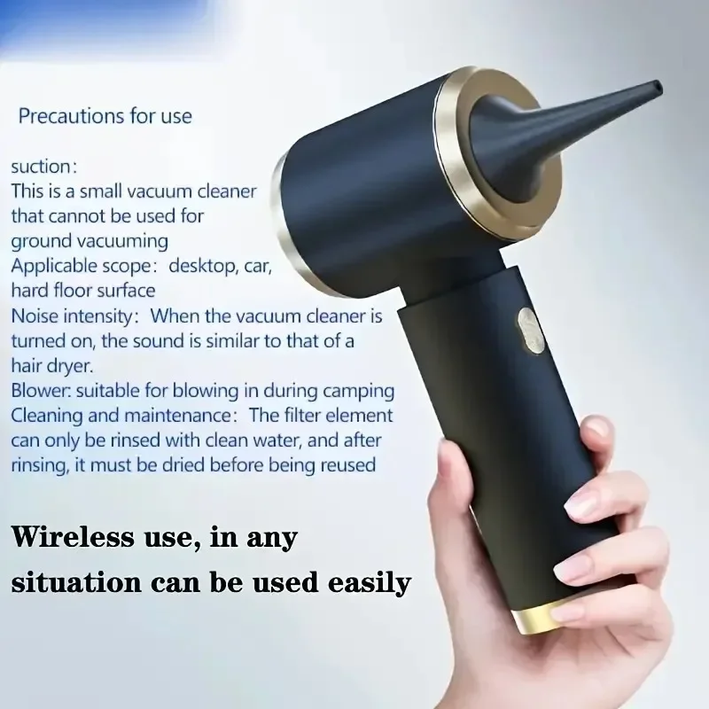 Xiaomi 960000PA Wireless Car Vacuum Cleaner 5 in 1 Mini Portable High Power Cleaner Car Household Electric Dust Blower