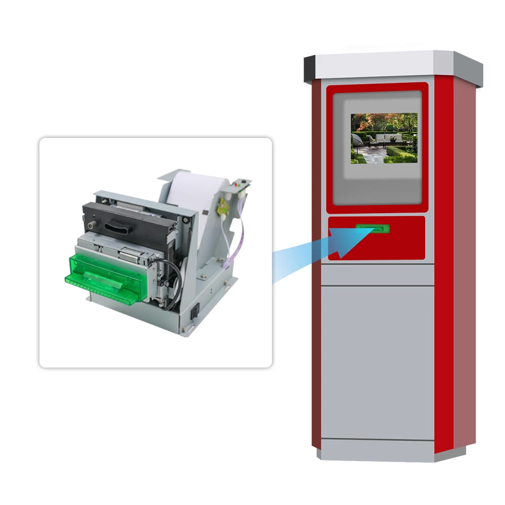 

MASUNG MS-380I-UR Thermal Dot Matrix Printer Spare Parts Including Coupon Queuing Machine With Housing Shell Assembly In Stock