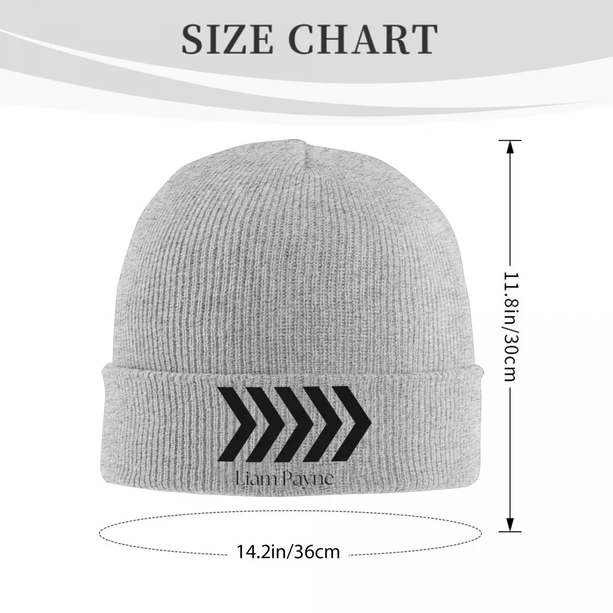 Liam Payne Beanie Hats text Retro Caps Men Women Unisex Kpop Knitted Hat Winter Design Elastic Beanie Hat