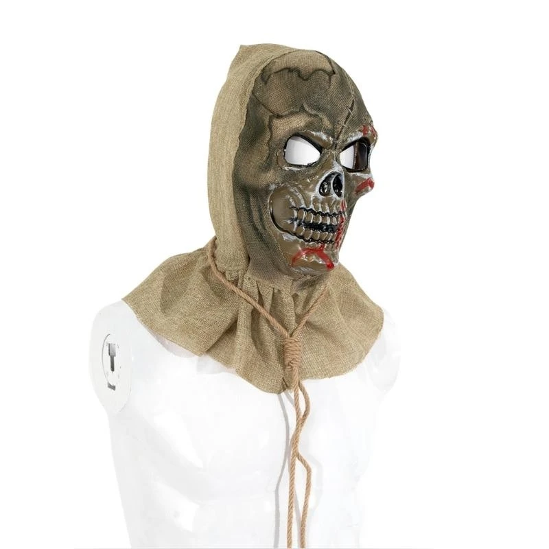 39bb Maschera per cranio Full Head Mask Maschera Halloween Maschera Costume Orsorico Full Face Prop per festa Carnival