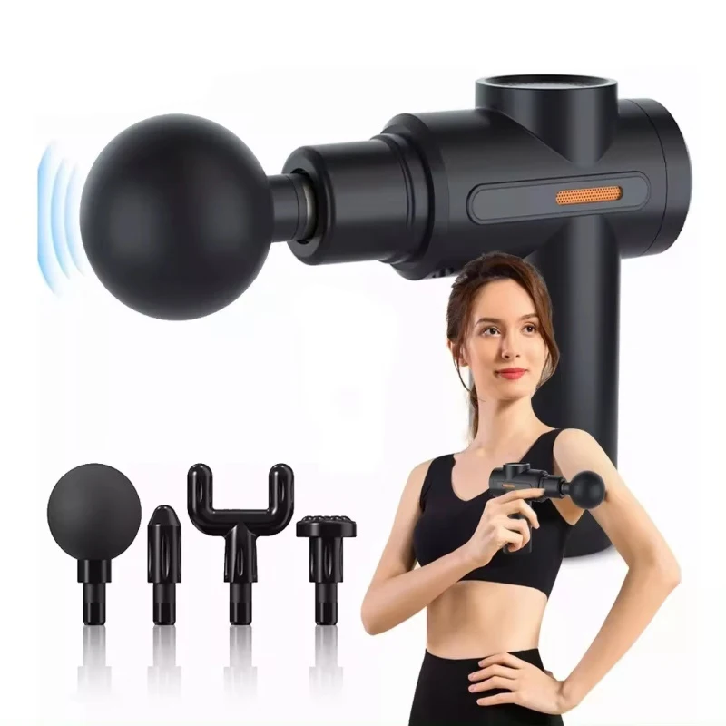 2024 Hot Massage Gun Portable Full Body Muscle Relaxation Massager Home Mini Fascia Gun Deep Tissue Neck Foot Sport Vibrator