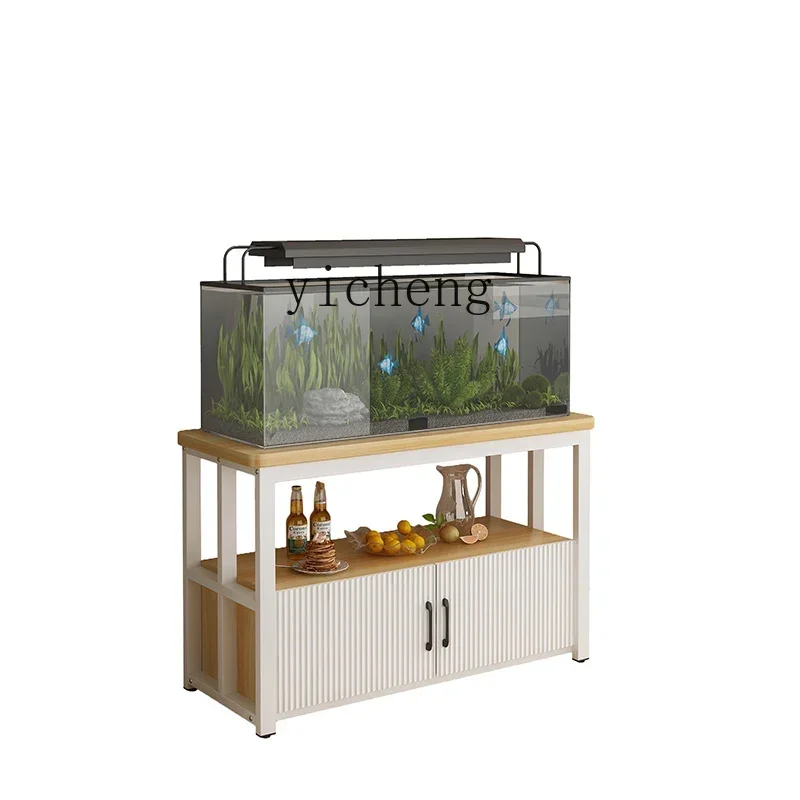 

Fish Tank Cabinet Base Rack with Load-Bearing Storage