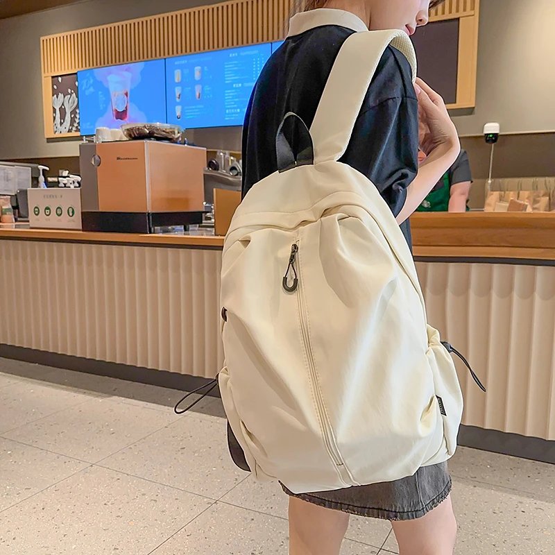 Nuovo zaino da uomo impermeabile adatto per laptop zaino di ricarica USB borsa da viaggio da donna borsa da scuola vintage Mochila