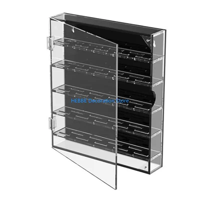 B0KC Acrylic Coin Display Round Clear Visibility Craft Supplies Home Use