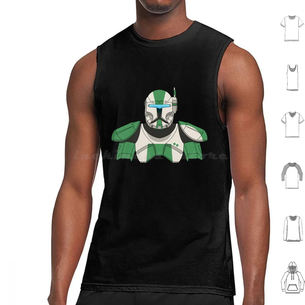 Fixer Tank Tops Vest Sleeveless Sev Delta Squad Republic Commando Scorch Fixer Sev Marchal Electric Ev Vehicle Cat Cab Cabs