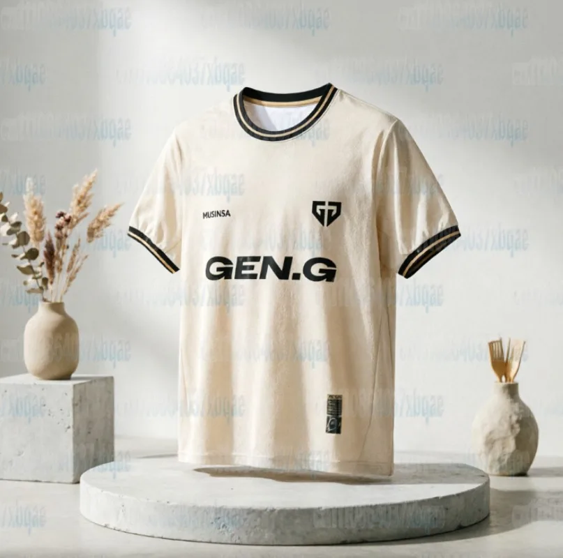 2026 GEN.G VALORANT E-sports Team Sport Shirt for Tops Tees Summer 3D Round-neck T-shirt FamilyMatching