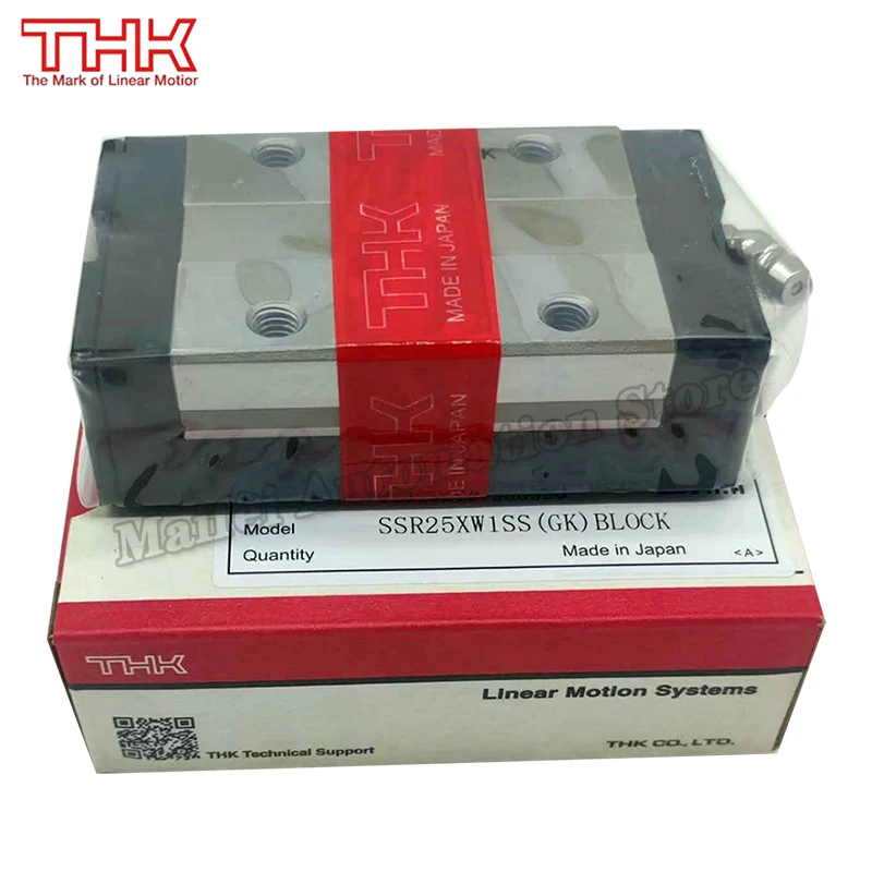 Original THK SSR25XW SSR25XV Schienenlänge 300mm 400mm 500mm 600mm 700mm 800mm 1000mm 1200mm 1500mm SSR25 Linearführung ssr25xtb – Detail 3