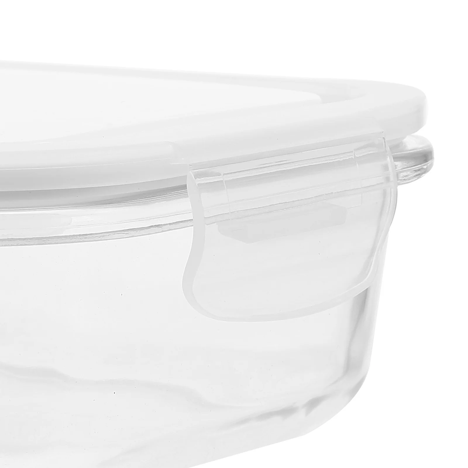 

High Borosilicate Glass Meal Prep Container Large Capacity Sealed Food Storage Box Portable Lunch Container for Work School