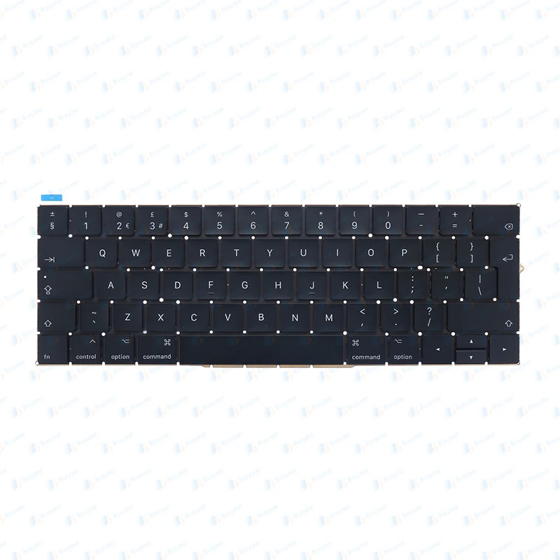 Orginal A1990 A1989 UK Czech Keyboard For Macbook Pro A1989 A1990 Keyboard With Backlight 2018 Year Replacement