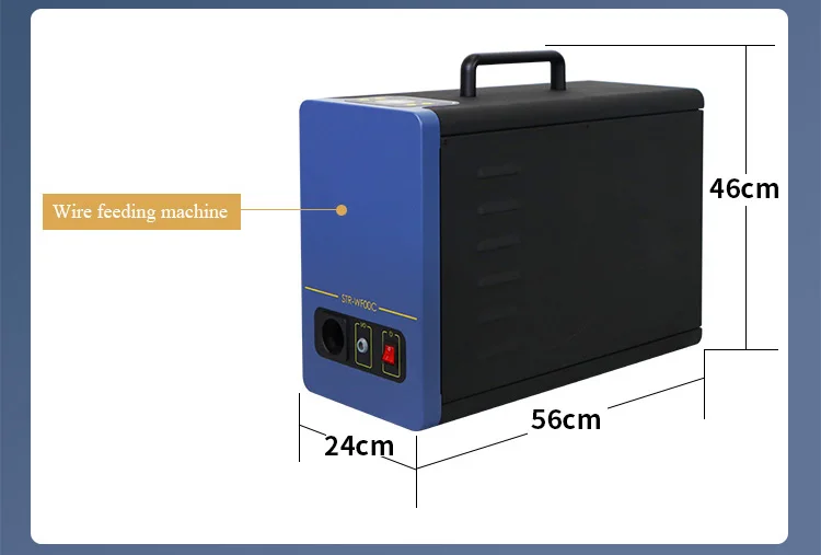 Saldatore portatile raffreddato ad aria 1000W 1500W 2000W portatile per utensili da cucina/saldatura di tubi in acciaio inossidabile