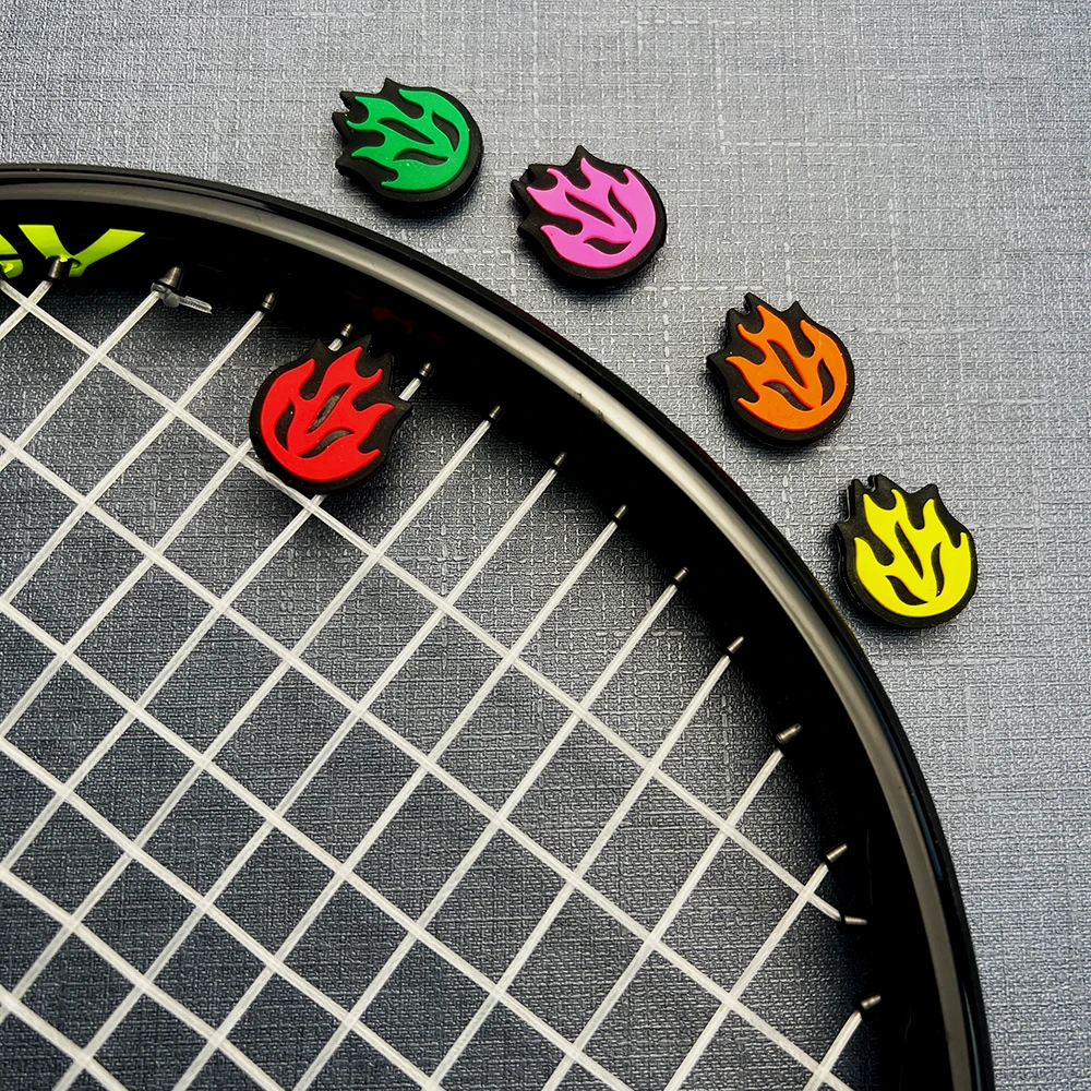 Silicone Tennis Racket Dampener Soft Gel Anti-Vibration Net Badminton Bat Shock Absorber Sports Accessories Noise Reduction