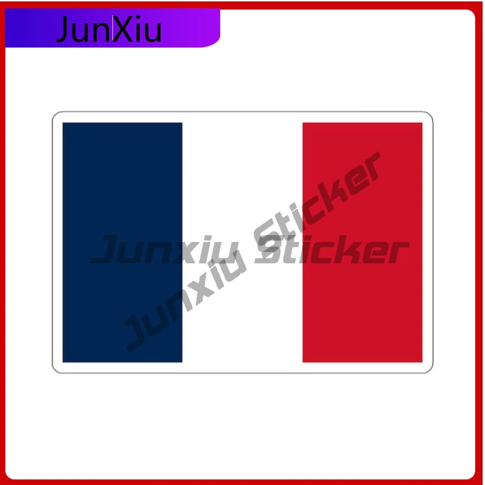 

France Flag Stickers French Patriotic Travel Waterproof Stickers Accessories Car Bicycle Skateboard Suitcase Laptop Rv Adventure