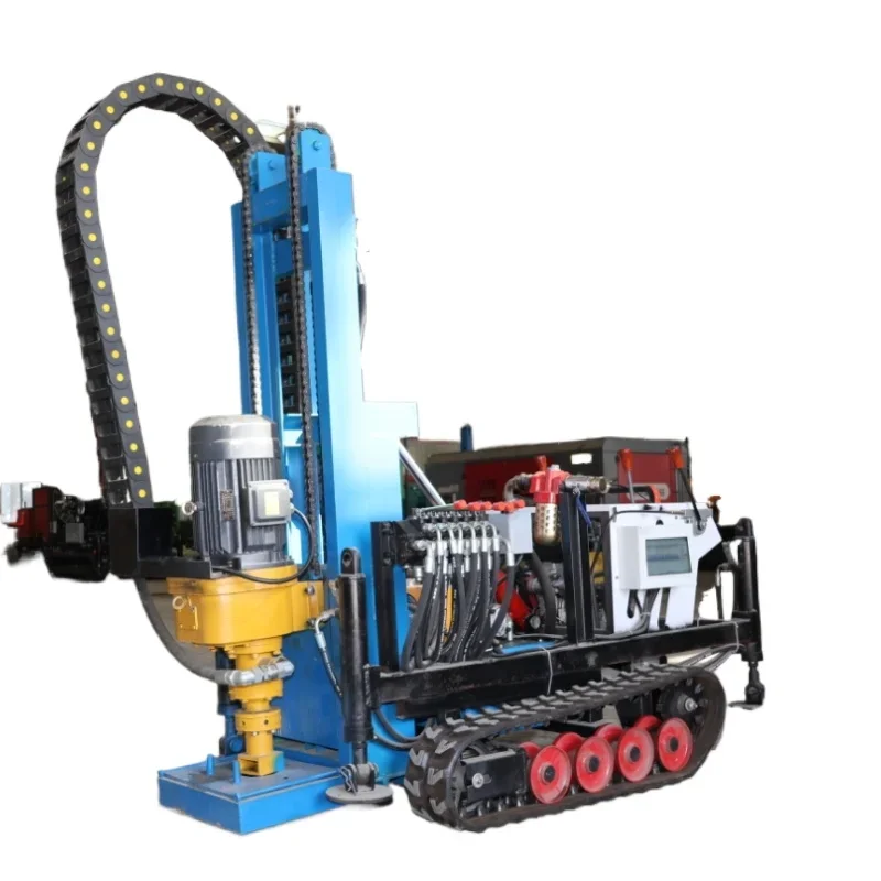 Small 380V Electric Pneumatic Geotechnical Drill Easy Operation Gear Pump Core Component Engine Including Mine Drilling