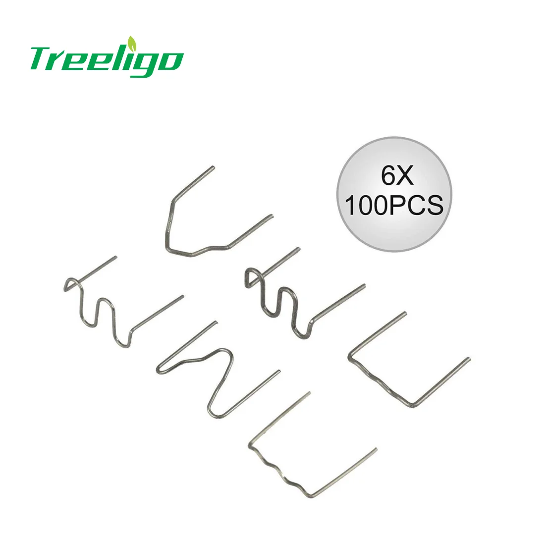 Treeligo 600pcs/set Hot Staple Plastic welding machine For Car Bumper Fender Welder Stapler Repair Kit Auto Car Accessories