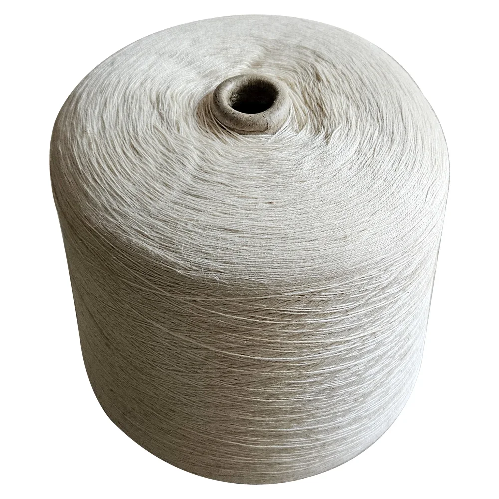 

100% Natural 2ply ramie yarn Diameter 0.5mm weight about 1.6kg/cone knitting yarn