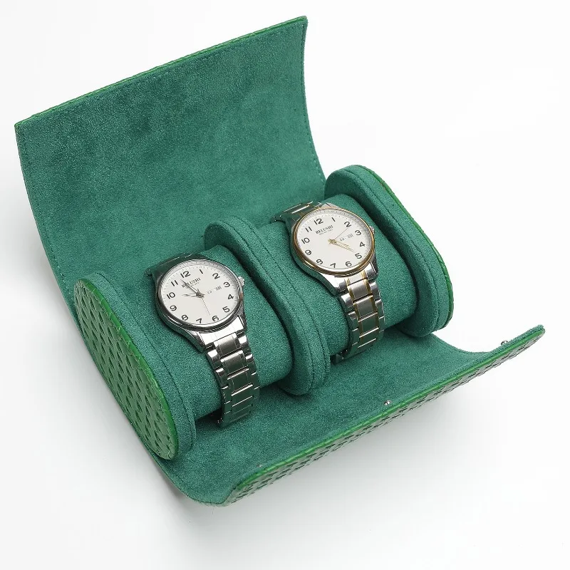 

Кожаный чехол для хранения часов, мини-оптовая коробка-органайзер для часов, мужские роскошные чехлы для часов, дорожные портативные коробки для наручных часов
