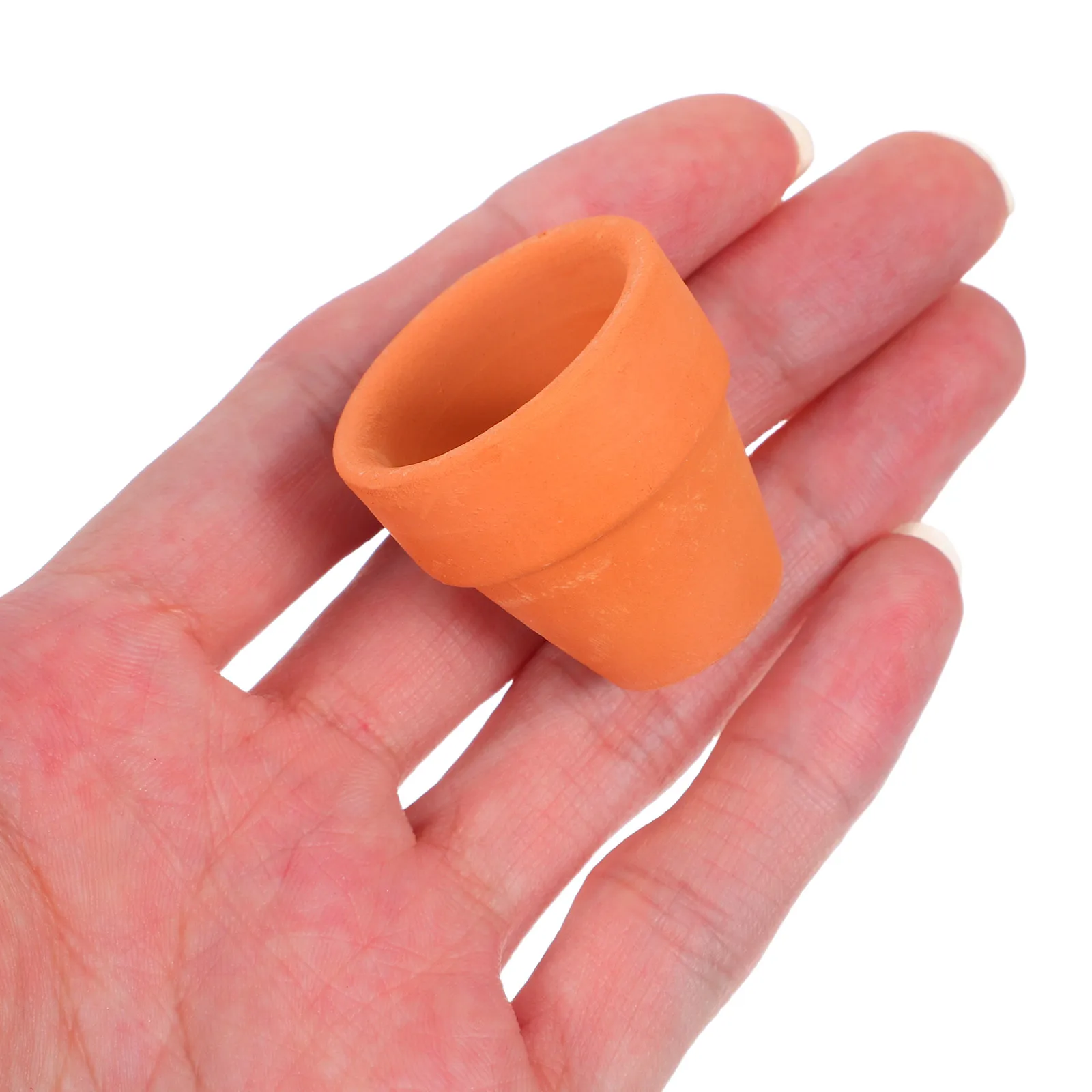 

20 Pcs Mini Terracotta Flower Pot Ceramic Succulent Planter Compact Outdoor Indoor House Garden Balcony Courtyard Park Plants