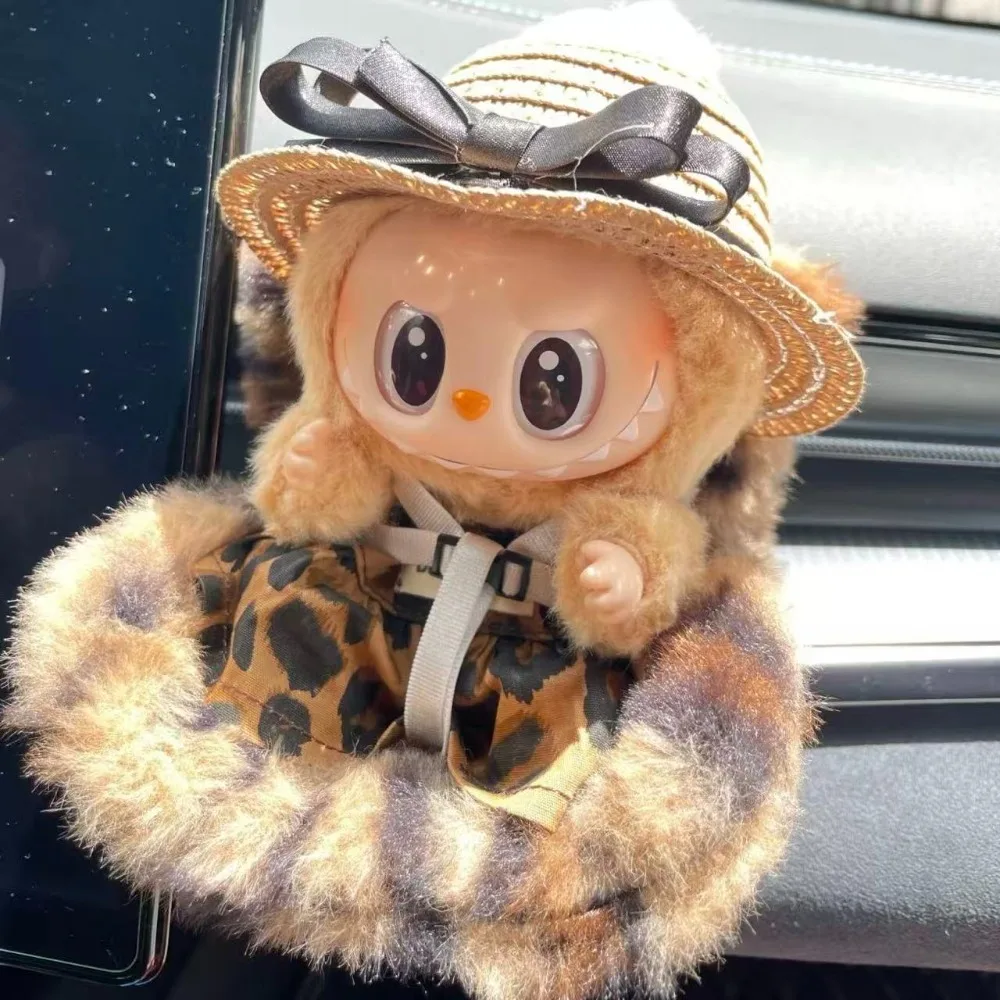 Sukienki dla lalek bawełnianych 17 cm, pluszowe ubranka dla lalek, spódnica z opaską i kapeluszem, akcesoria, sukienki i spódnice do dekoracji lalek EXO Idol.