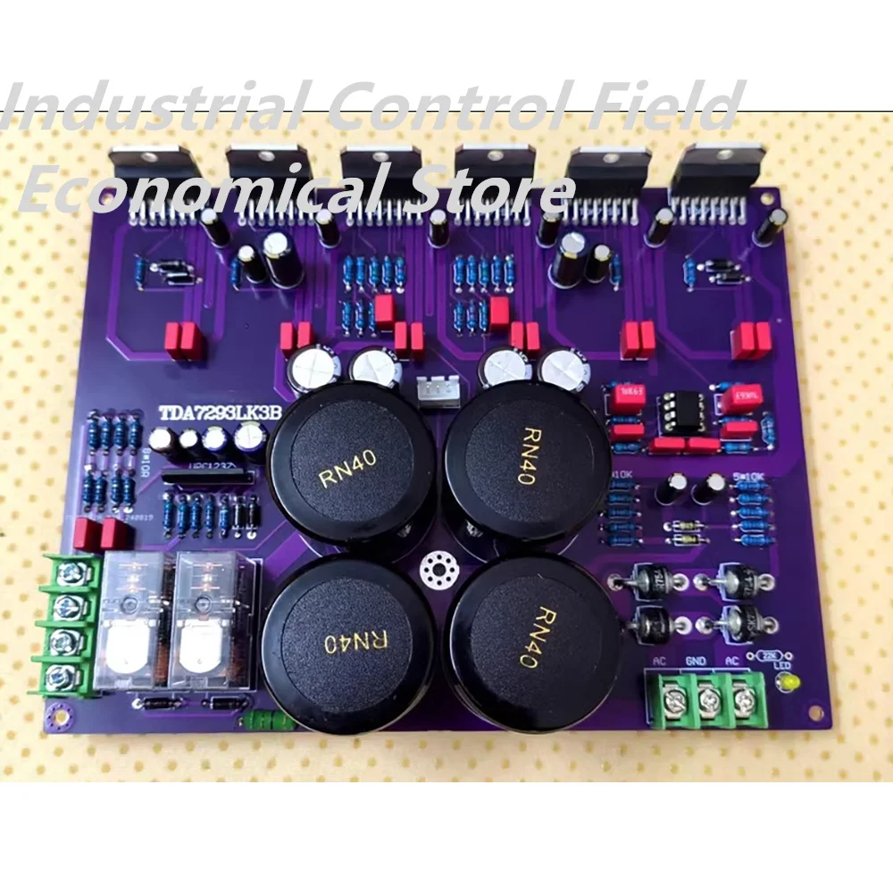 TDA7293 Two-channel three-parallel fever HiFi amplifier board