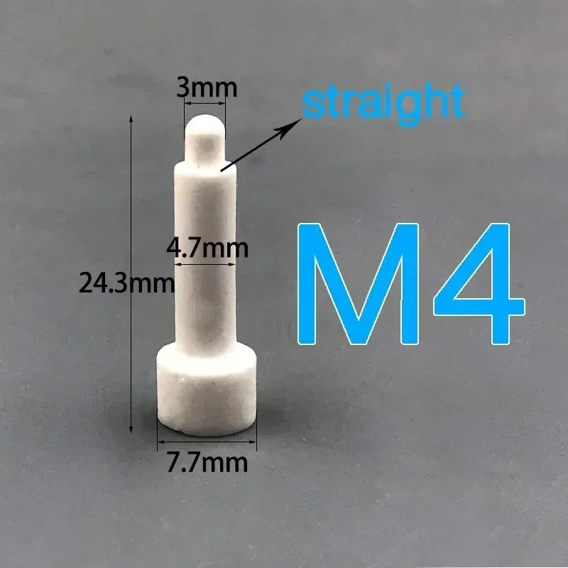 10Pcs Ceramic Locating Dowel Pins M4-M14, Insulation Ceramic Sleeve, Spot Welding Machine Accessories