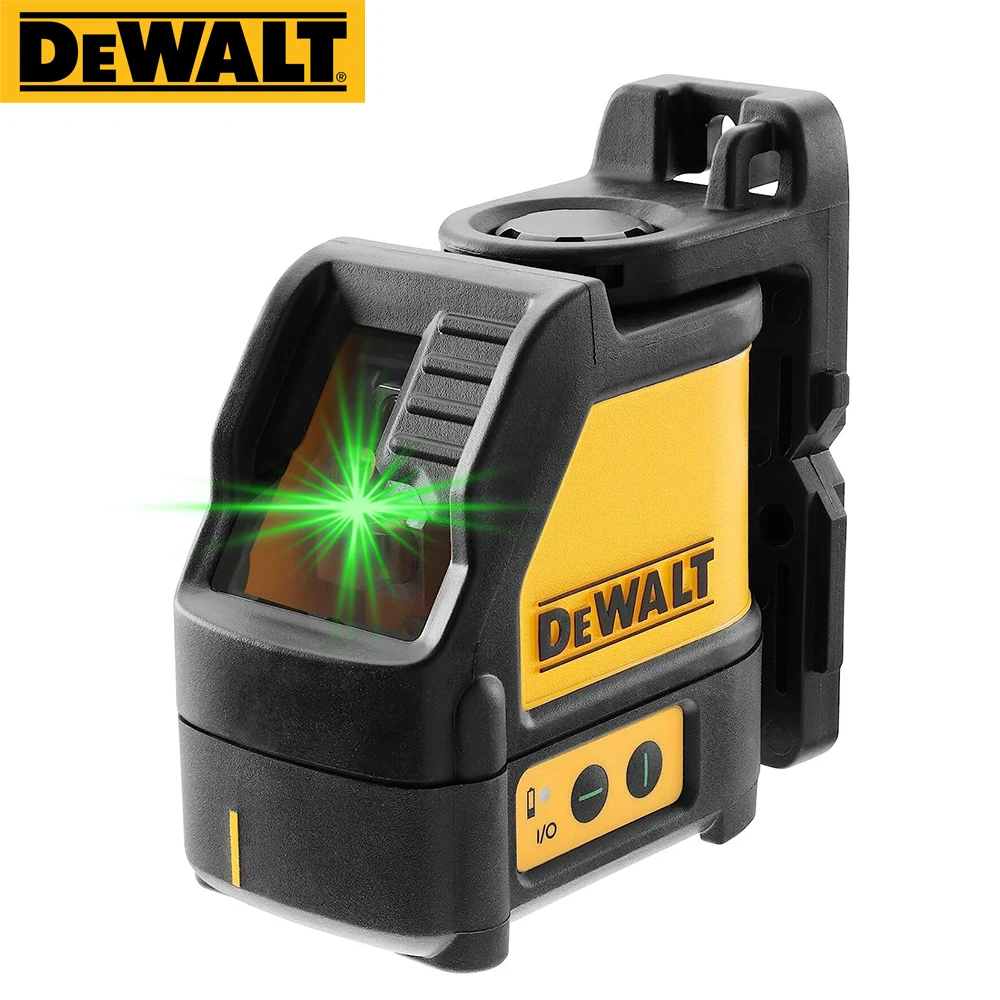 DEWALT 2-Line Laser Level DW088CG 50M Self Levelling Cross Line Green Beam Laser Horizontal Vertical Body Only