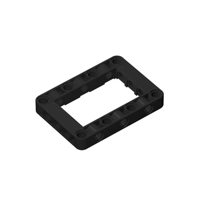 50 Stück 64179 Modifizierter Rahmen Dick 5 x 7 Offener Mittelteil Baustein-Kollektion Modulare Spielzeuge für Technische MOC DIY-Bausteine – Detail 3