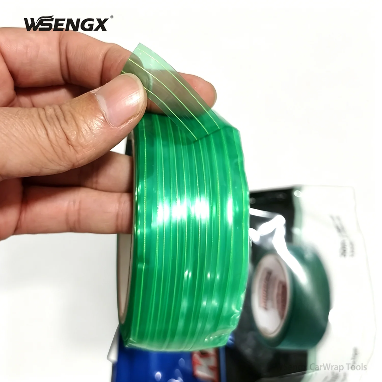 

2 Pcs/Lot 9mm Knifeless Tape TriLine Creates Perfect Gaps And Pinstripes Cutting Tool Vinyl Film Wrapping Cut Tape 50m/164' Roll