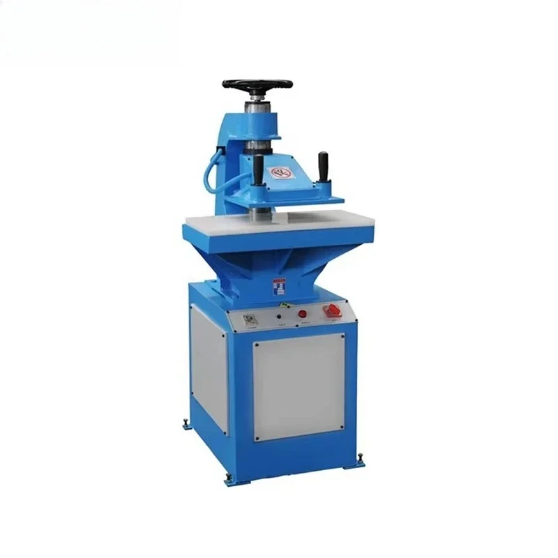 Leather Label Clothing Fabric of Hydraulic Swing Arm Die Cutting Machine