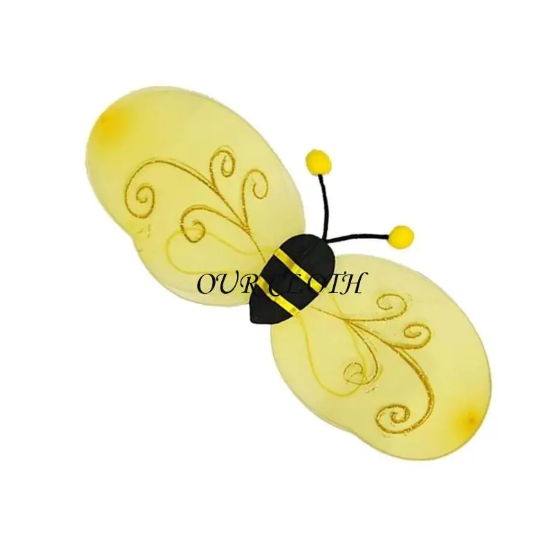 Phụ kiện cosplay động vật Cây đũa đầu cánh cho trẻ Giáng sinh y1ac