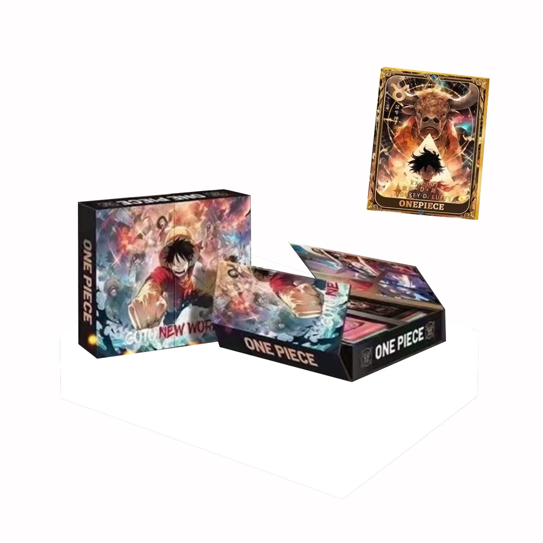 

One Piece Collection Cards Box PanGu-Cuiture Legend Of Blood Openwork Metal Card ACG Perimeter Toys And Hobbies Holiday Gifts