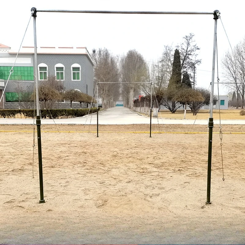 Horizontal bar pull-up fitness training special outdoor standard can be lifted, outdoor horizontal bar