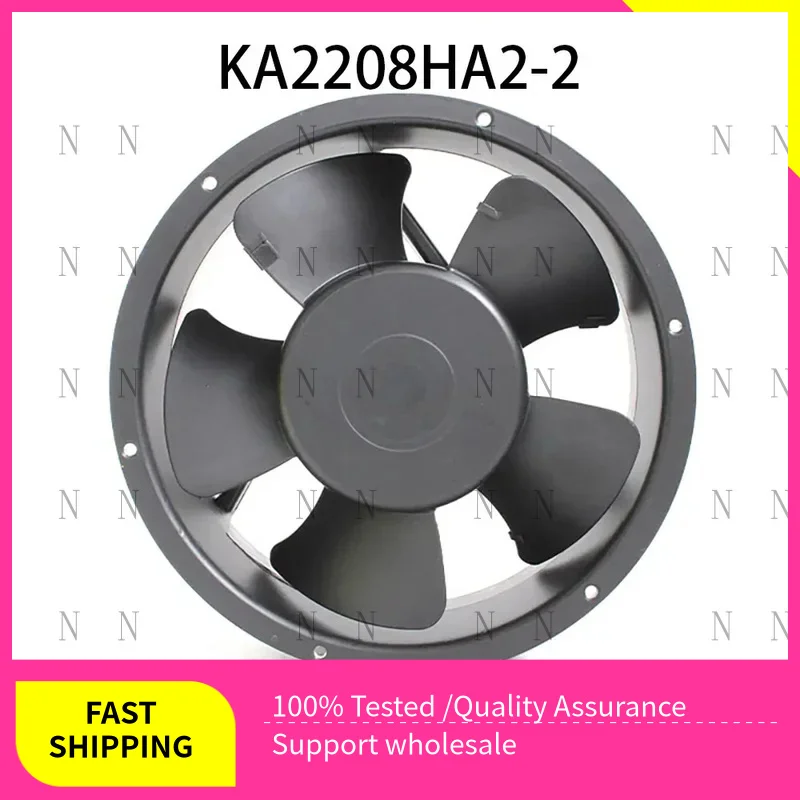 YJJ  New FOR KAKU Axial cooling fan KA2208HA2-2 AC 220/240V 49/64W 222*80mm Fully Teste