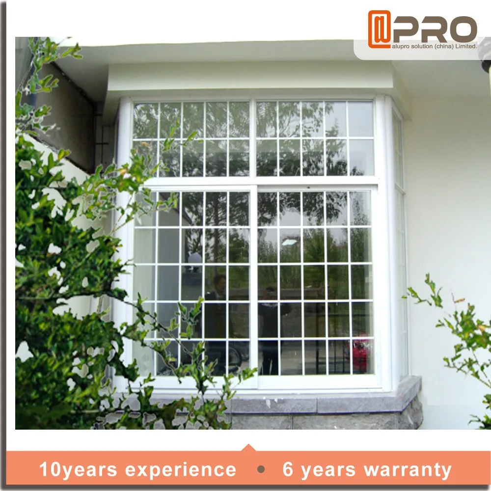 Hot Sale New Design Window Grills Style Vertical Sliding European Aluminium Sliding Window French Type Aluminium Sliding Windows