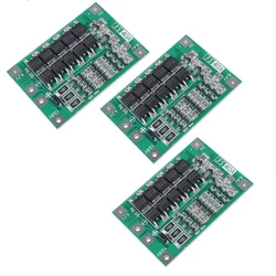 3pcs 3S 40A 60A Li-ion Lithium Battery Charger Protection Board 18650 BMS for Motor 11.1V 12.6V/14.8V 16.8V Enhance