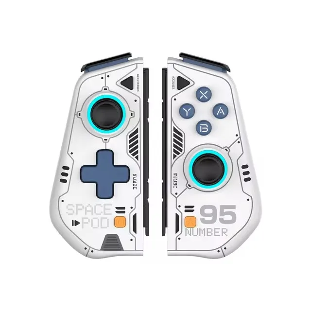 

IINE Mecha Warrior Joystick Compatible With For Switch V1 V2 OLED Bluetooth Joypad With Hall Effect Gamepad Turbo Macro Function