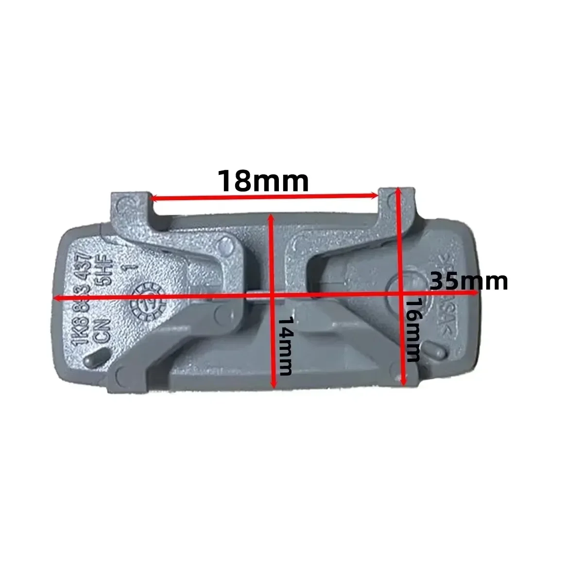 For VW Jetta A5 A6 MK5 Golf 5 6 7 GTI Passat B6 B7 CC Polo 2Pcs A B C Pillar Airbag Emblem Cap 3C0853437C 1K8853437 5G0853437